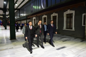 TCDD GENEL MÜDÜR YARDIMCISI DOÇ. DR. SN. FİKRET ŞİNASİ KAZANCIOĞLU'NA ZİYARET