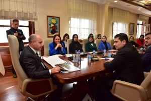 İçişleri Bakanlığı Bakan Yardımcısı Sayın Mehmet AKTAŞ’a Ziyaret