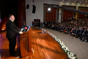 KKTC CUMHURİYET MECLİSİ BAŞKANI SAYIN DR. ZİYA ÖZTÜRKLER VE BERABERİNDEKİ HEYET İNÖNÜ ÜNİVERSİTESİ BAŞARI ÖDÜLLERİ PROGRAMINA KATILIM SAĞLADI