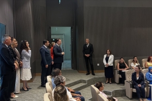 KKTC CUMHURİYET MECLİSİ BAŞKANI SN DR. ZİYA ÖZTÜRKLER’E ZİYARET