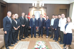 KKTC CUMHURİYET MECLİSİ BAŞKANI SN DR. ZİYA ÖZTÜRKLER’E ZİYARET