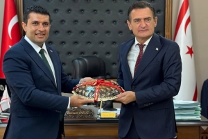 KKTC İÇİŞLERİ BAKANI SN DURSUN OĞUZ’A ZİYARET