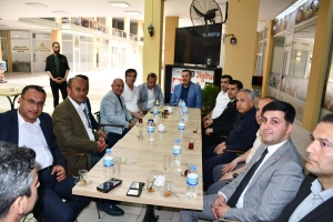 ESKİ GÜMRÜK ve TİCARET BAKANI AV. Bülent TÜFENKCİ'DEN ANLAMLI ZİYARET