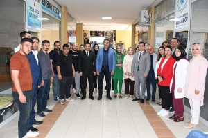 ESKİ GÜMRÜK ve TİCARET BAKANI AV. Bülent TÜFENKCİ'DEN ANLAMLI ZİYARET