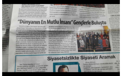 DÜNYANIN EN MUTLU İNSANI MALATYADA