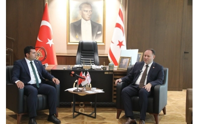 KKTC CUMHURİYET MECLİSİ BAŞKANI SN DR. ZİYA ÖZTÜRKLER’E ZİYARET