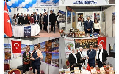 GENEL BAŞKANIMIZ SN. AHMET BAYDUZ STK STANTLARINI GEZDİ