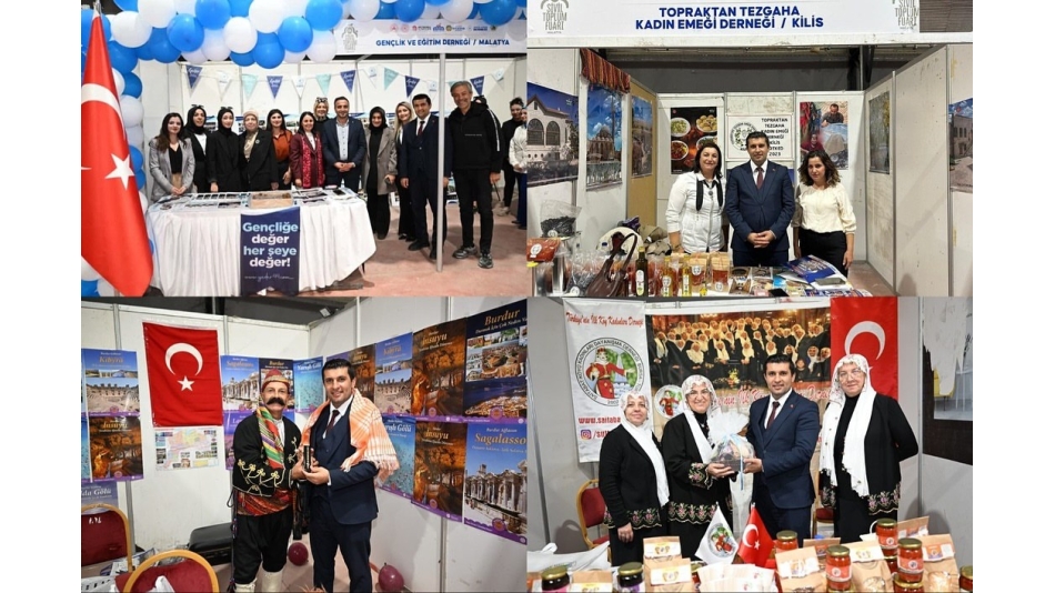 GENEL BAŞKANIMIZ SN. AHMET BAYDUZ STK STANTLARINI GEZDİ